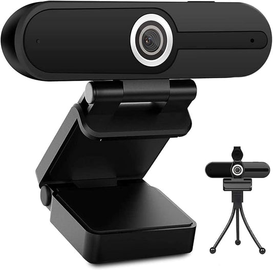 UHD 4K Webcam with Microphone: 8MP USB Computer Web Camera with Privacy Shutter by ToLuLu