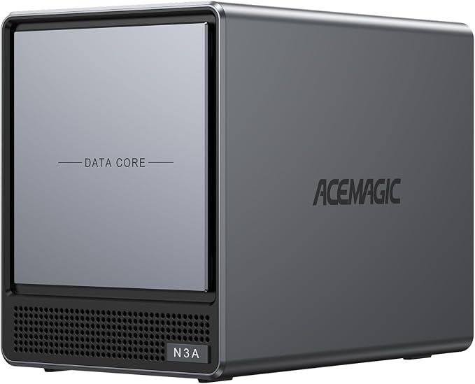 ACEMAGIC NAS N3A 4-Bay Desktop Network Attached Storage Home & Office Backup Hub by ACEMAGIC