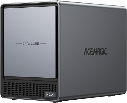 ACEMAGIC NAS N3A 4-Bay Desktop Network Attached Storage Home & Office Backup Hub by ACEMAGIC
