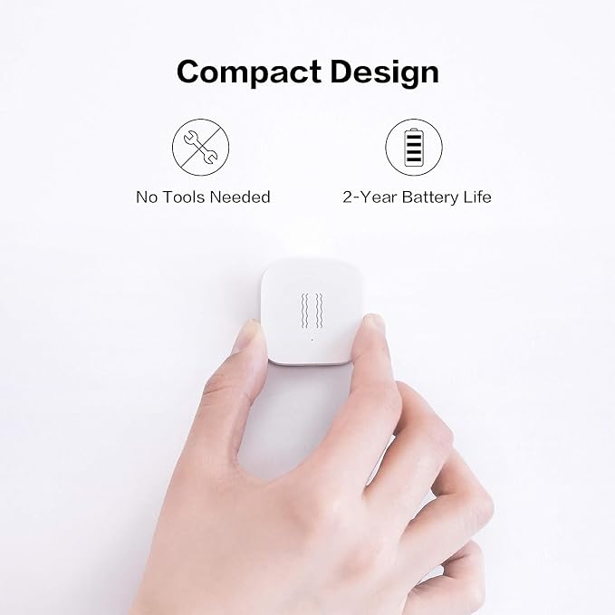Aqara Zigbee Vibration Sensor, Wireless Mini Glass Break Detector - Image 4