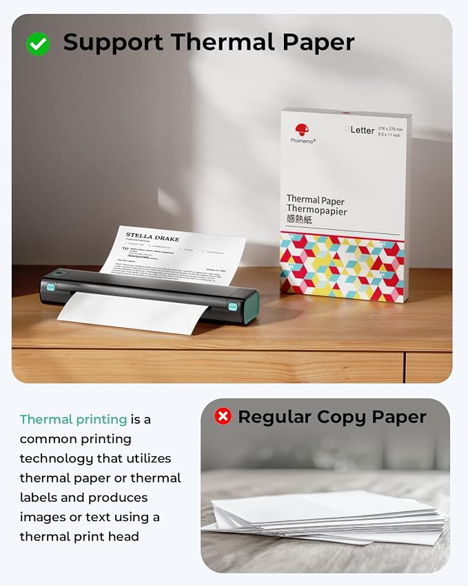 Phomemo Portable Printers Wireless - Image 5