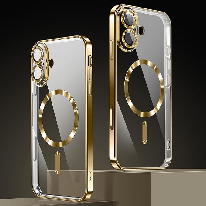 Magnetic Glossy Case for iPhone 17 Air, iPhone 17Air Phone Case Slim Clear - Image 2