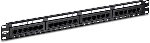 TRENDnet 24-Port Cat6 Unshielded Patch Panel, Wallmount or Rackmount, Compatible - Image 5