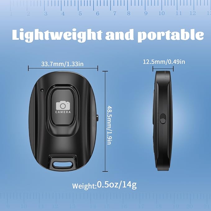 MAIRAN Rechargeable Wireless Camera Remote Shutter - Image 5