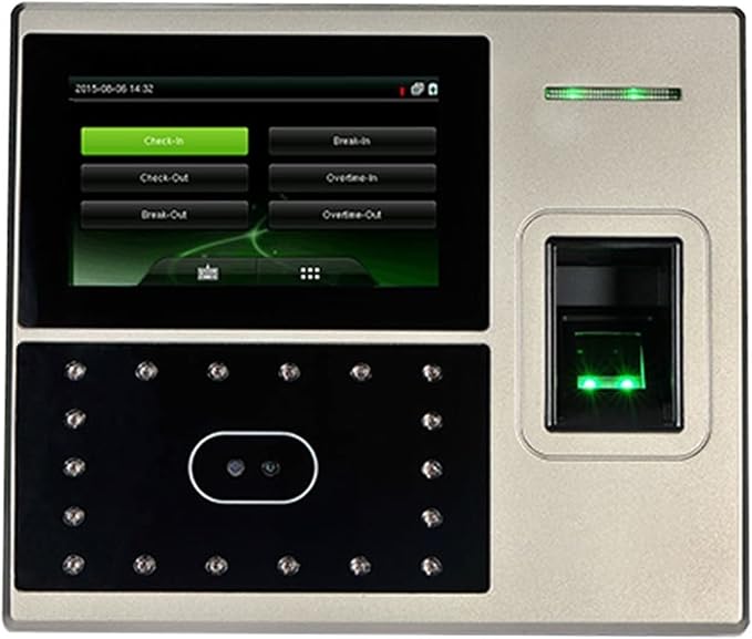 UFace800 Linux System TCP/IP Biometric Fingerpint Face Facial Recognition Time by Unknown