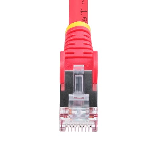 StarTech.com 25ft Red CAT6a Ethernet Cable, Snagless RJ45, 100W PoE++, 27AWG - Image 4