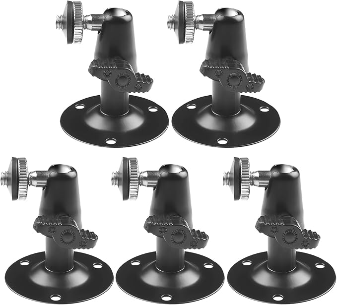 Security Wall Mount 5 Pcs Metal Outdoor Indoor Camera Bracket Mount - Image 2