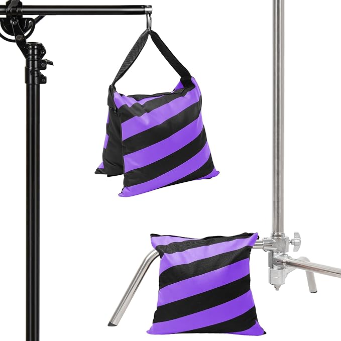 4 Packs Purple Sandbag Weight Bags - Image 7