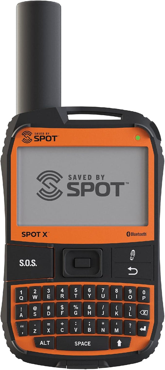 Spot X with Bluetooth 2-Way Satellite Messenger | SOS Protection | Handheld by SAVEDBYSPOT