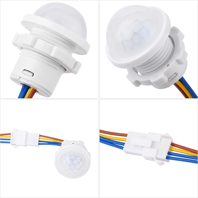 3-Pack Motion Sensor Light Switch, PIR Infrared Sensor, 30S Time Delay - Image 2
