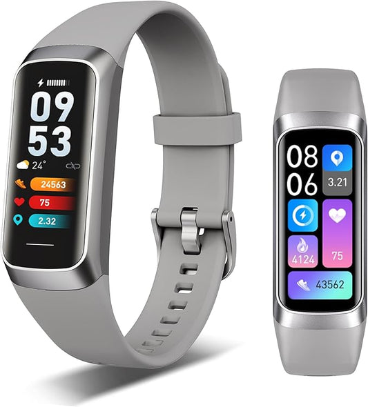 Fitness Tracker, 24/7 Heart Rate Blood Oxygen Blood Pressure Body Temp Monitor by Unknown