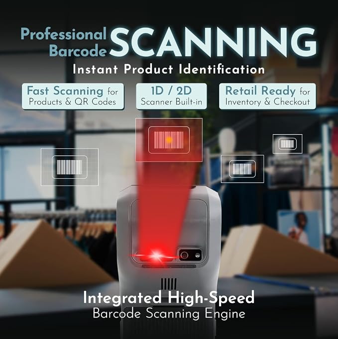POS Android 14 Receipt Printer Android 14 and 58mm High Speed Thermal Printer - Image 3