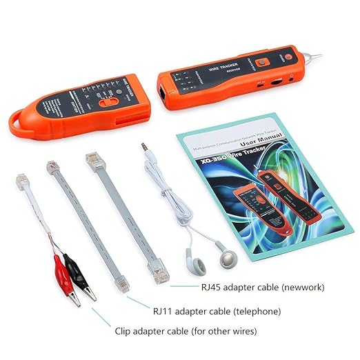 BOOGIIO Wire Tester RJ45 RJ11 Cable Tracker Line Finder Multifunction Wire - Image 7