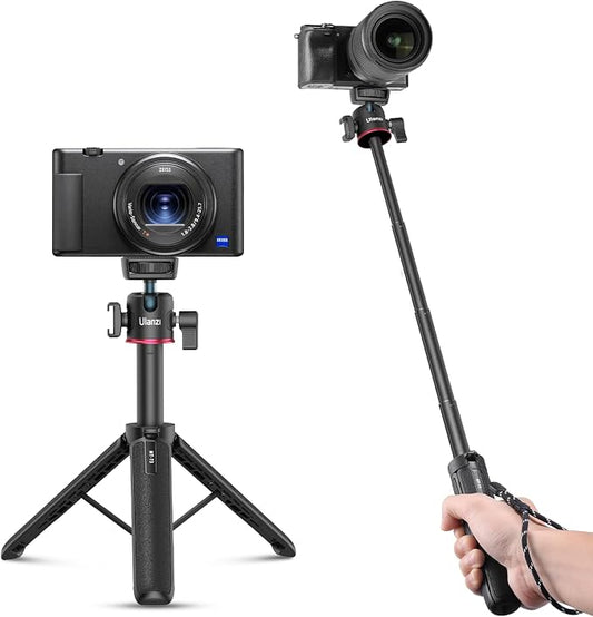ULANZI MT-73 Extension Pole Tripod, Mini Selfie Stick Tripod Stand Handle Grip by ulanzi