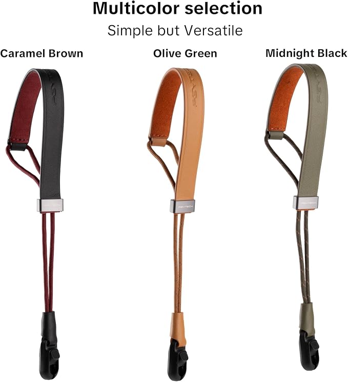 PGYTECH Camera Wrist Strap Slim Vintage Style, Adjustable Quick Release - Image 8
