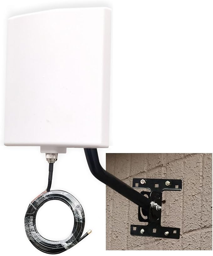Long Range WiFi Antennas Outdoor Full Kit 2.4GHz 5GHz External Panel by SignalPlusAntennaFactory