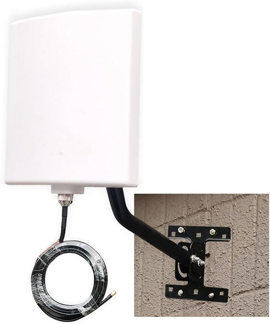 Long Range WiFi Antennas Outdoor Full Kit 2.4GHz 5GHz External Panel by SignalPlusAntennaFactory