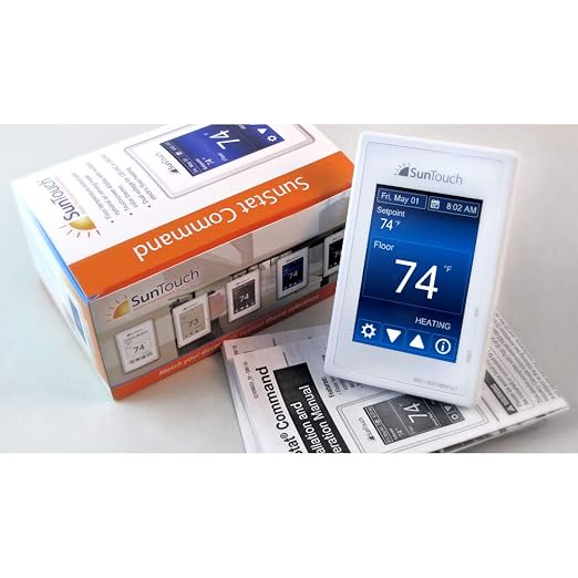 SunTouch SunStat Command Color Touchscreen Programmable Thermostat - Image 2