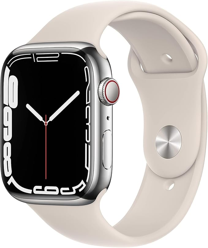 Apple Watch Series 7 Starlight Aluminum Case - Image 4