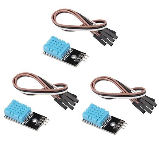 3PCS Digital DHT11 Temperature Humidity Sensor Module Temperature and Humidity by VKLSVAN