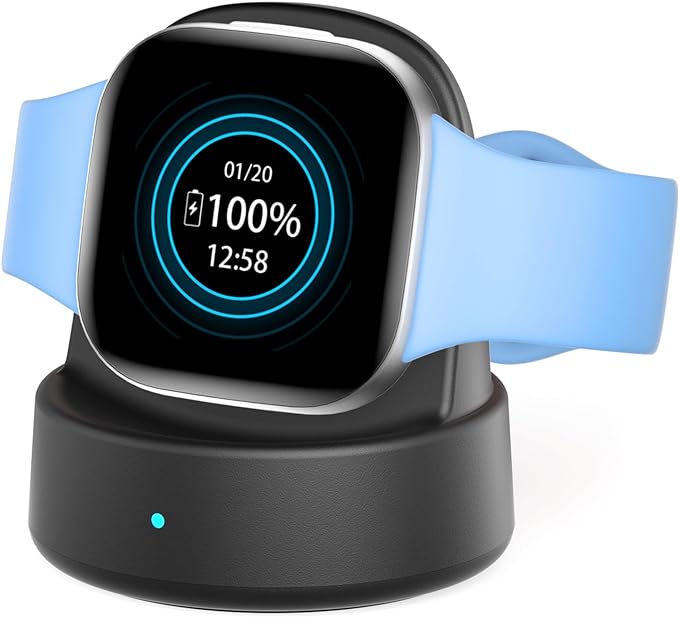 Charger Dock for Fitbit Sense/Sense 2/Versa 3/Versa 4, Magnetic Watch Charger by Vipcase