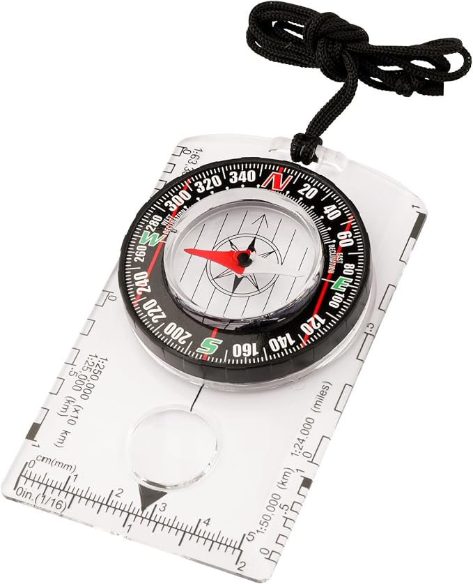 Compass Hiking Survival, Wilderness Survival Compass by HaiKe
