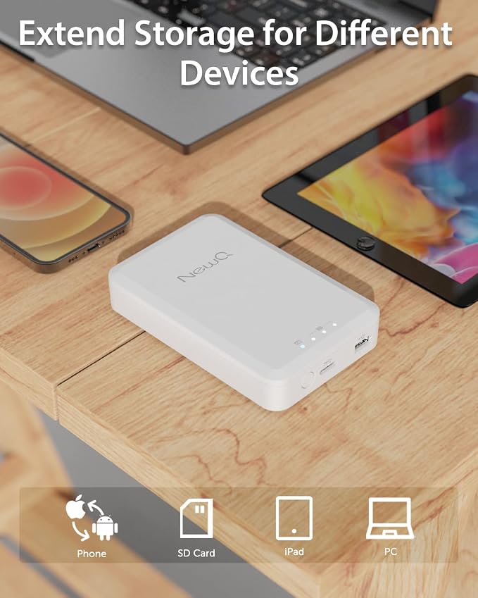 NEWQ 1TB External Hard Drive for iPhone, MacBook - Image 5