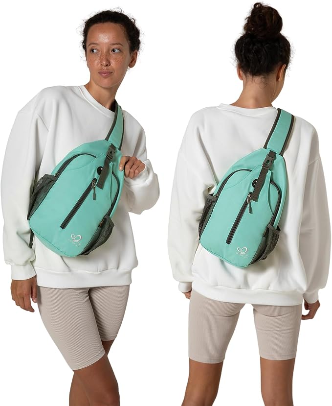WATERFLY Crossbody Sling Backpack Sling Bag Travel Hiking Chest Bag Daypack - Image 6