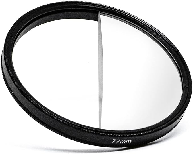 Lens Filter 77mm Half Bokeh Effects Filters Foreground Blur Camera Filter by KOGJAERS