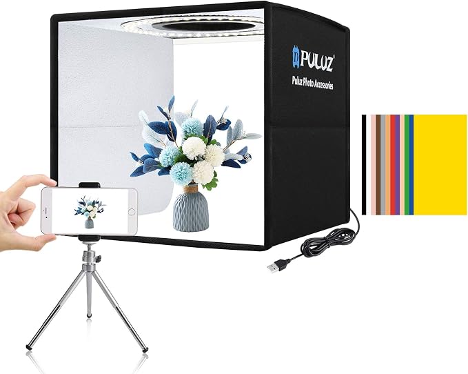 PULUZ Mini Photo Studio Light Box, Photo Shooting Tent kit, Portable Folding by PULUZ