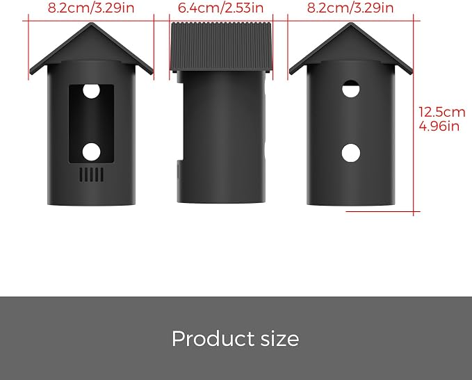 Silicone Cover Compatible with Ring Stick Up Cam Battery, Eave Style Protective - Image 8