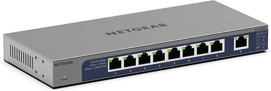 NETGEAR 8-Port 1G/10G Multi-Gigabit Ethernet Unmanaged Switch - by NETGEAR