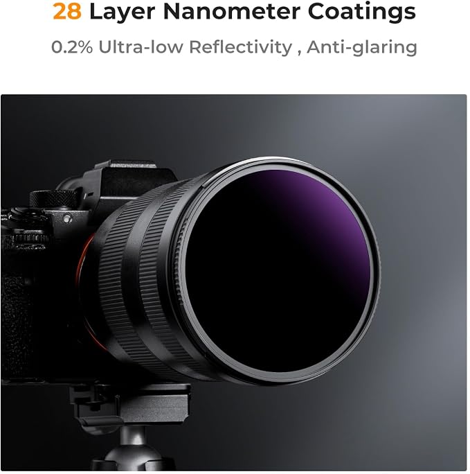 K&F CONCEPT 62mm ND1000000 ND Lens Filter Solar Eclipse Neutral Density Camera - Image 4