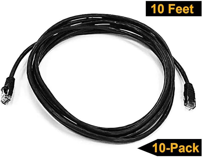 iMBAPrice 3' Cat5e Network Ethernet Patch Cable, 10 Pack - Image 5