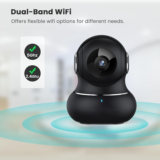 litokam 5ghz Indoor Security Camera, 5MP Cameras - Image 5