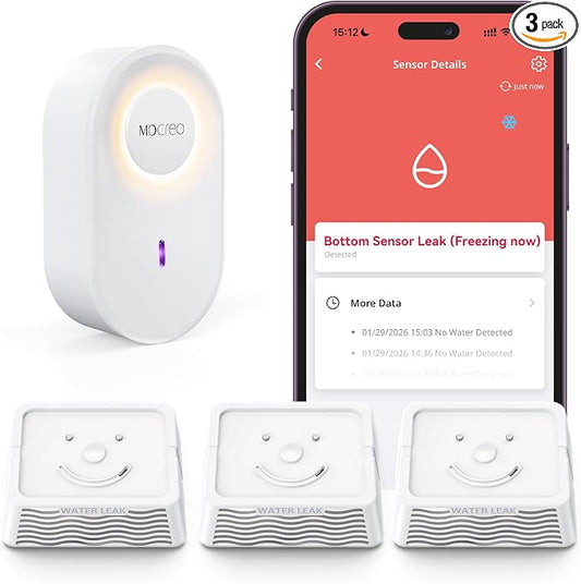 MOCREO WiFi Water Leak Detector by MOCREO