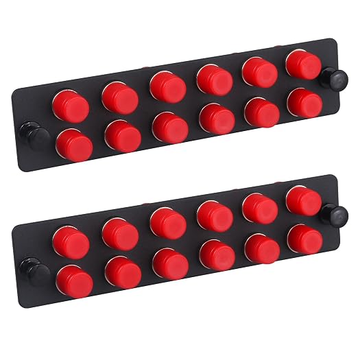 2-Pack 12 Simplex FC/UPC Fiber Patch Panel by Duogaliaopticalfiberproduct