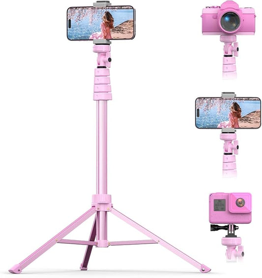 UBeesize 72" Phone Tripod & Selfie Stick, Camera Tripods Stand by UBeesize