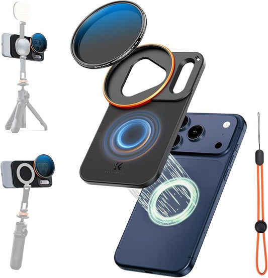 K&F CONCEPT Double-sided Magnetic Lens Filter Mount Adapter by KFCONCEPT