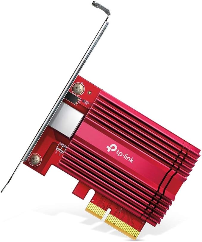 TP-Link 10GB PCIe Network Card-PCIe to 10 Gigabit Ethernet Adapter, Supports by TP-Link