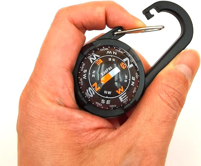 KanPas EDC Ball Compass for Hands-Free and Free Angle Reading - Image 6
