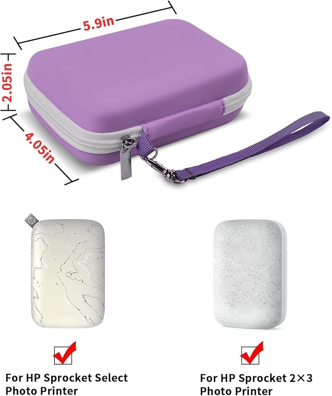 Boobowl Case Compatible with HP Sprocket Portable 2x3/ Select 2.3x3.4/ 2nd - Image 2