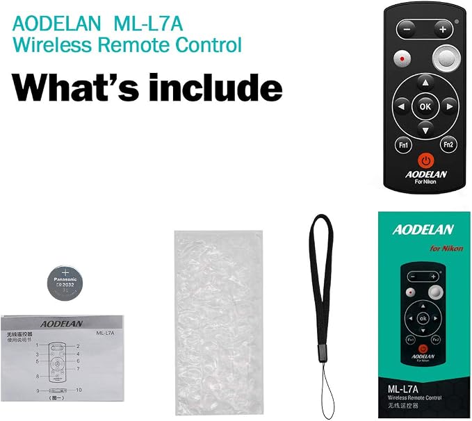 AODELAN Camera Wireless Shutter Release Remote Control - Image 7