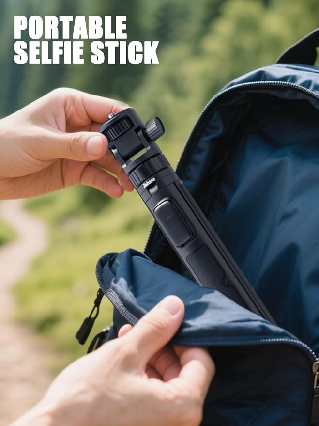 70" Action Camera Tripod for DJI, Extendable Selfie Stick Tripod - Image 8