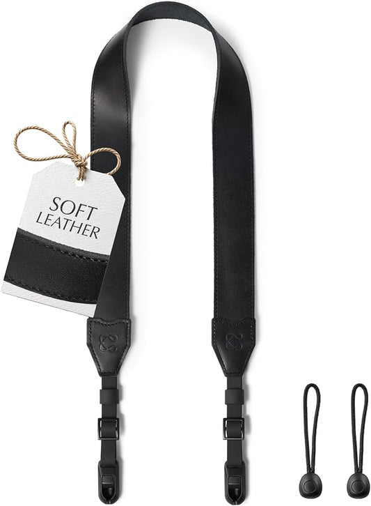 C Coiro Classic Leather Camera Strap by CCoiro