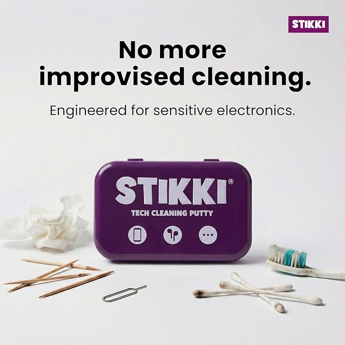 STIKKI Cleaning Putty for Electronics – Earbud & Phone Cleaning Kit - Image 5