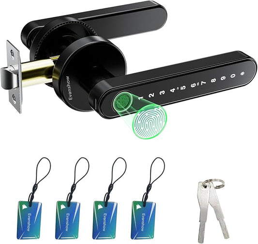 Fingerprint Door Lock Biometric Door Knob by Unknown