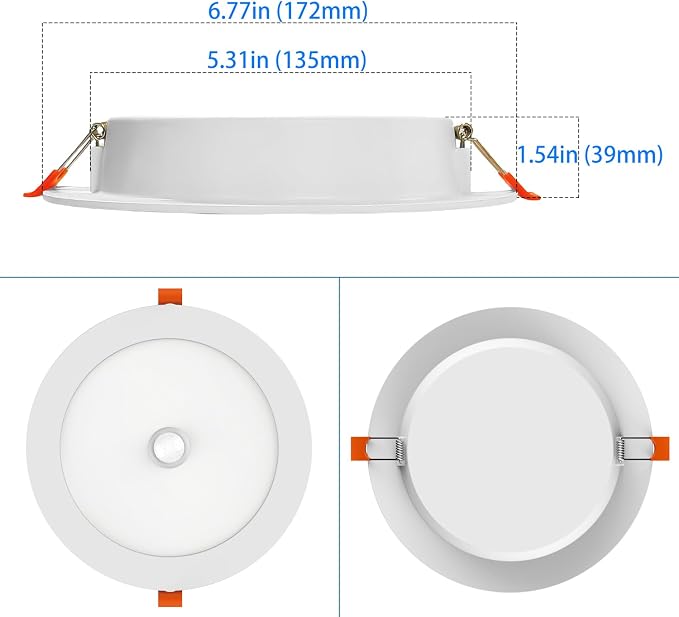 Motion Sensor Light Bulb, 5 in. & 6 in. LED Can Lights Retrofit Motion Sensor - Image 7