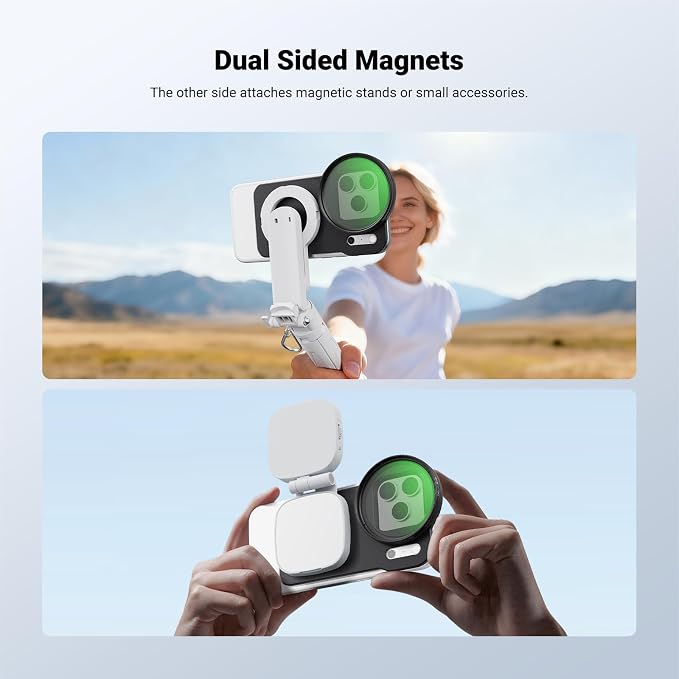 NEEWER 6.9" Magnetic Phone Lens Filter Mount Adapter Backplate Accessories & - Image 4