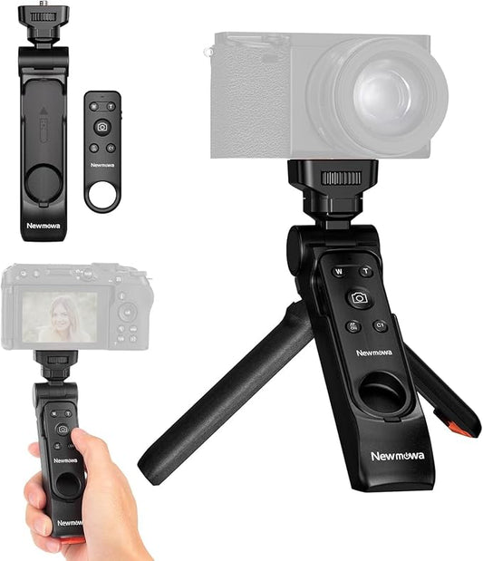 Newmowa Wireless Remote Control Shooting Grip & Mini Tripod by Newmowa